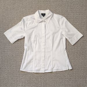 Talbots Embroidered Dragonfly Button-Down